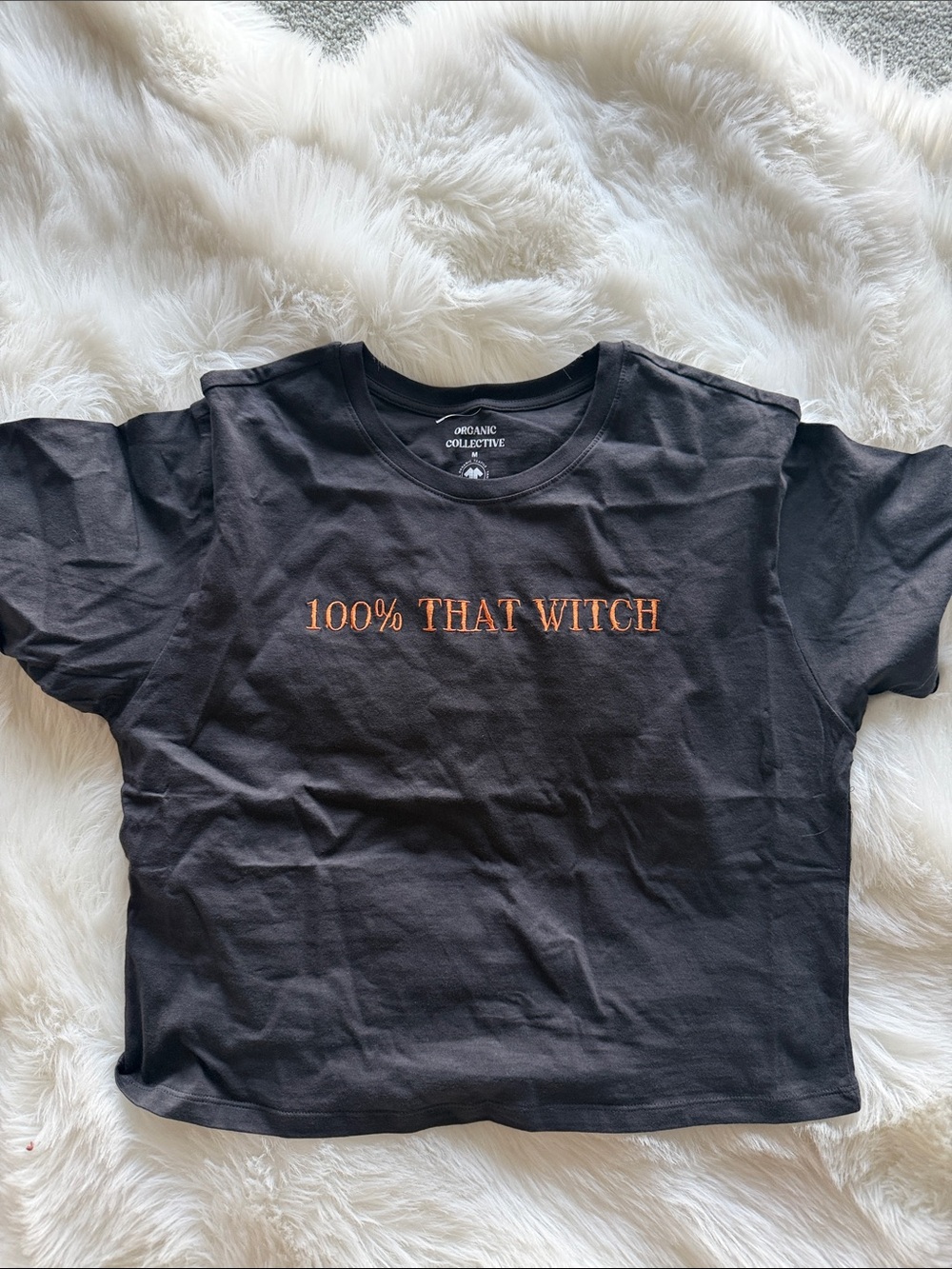 Women’s Black Graphic Tee - 100% That Witch